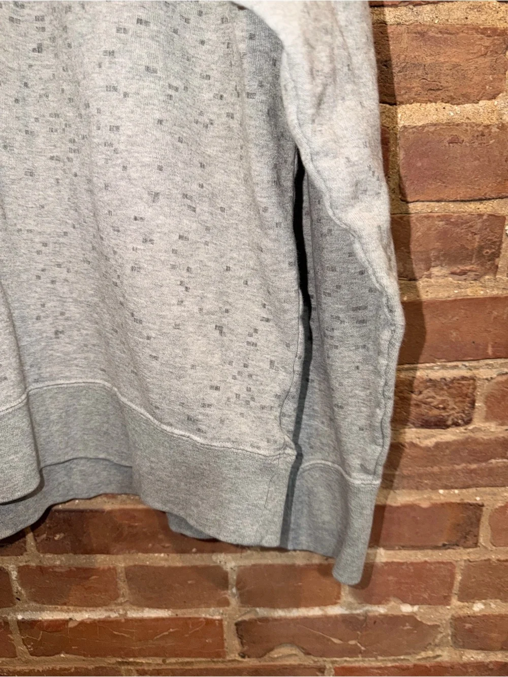 Jordan Light Heather Grey Crewneck Sweatshirt 3XL